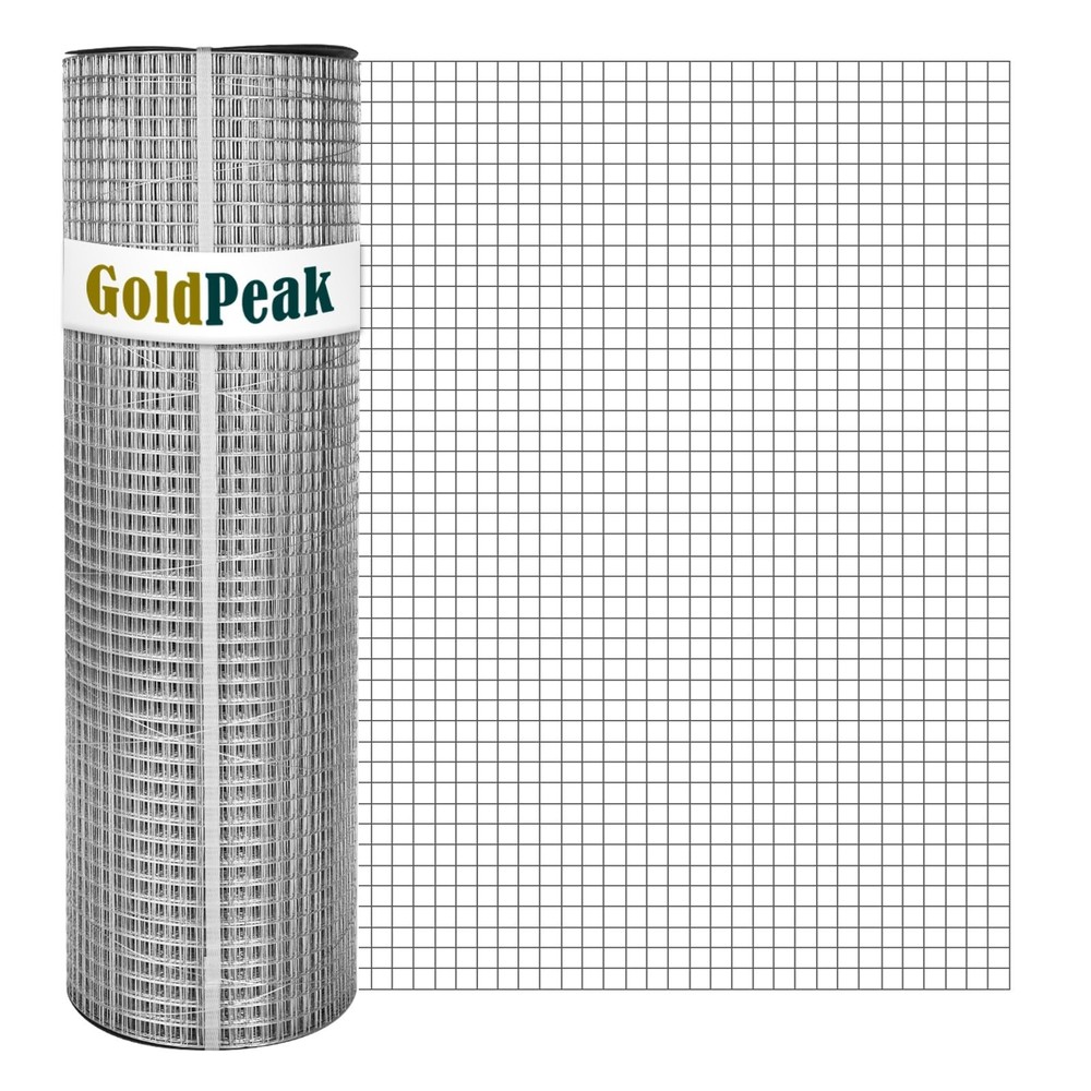 GoldPeak 1/4 inch Wire Mesh Hardware Cloth 24 in. x 100 ft. 23 Gauge | Hot-di…