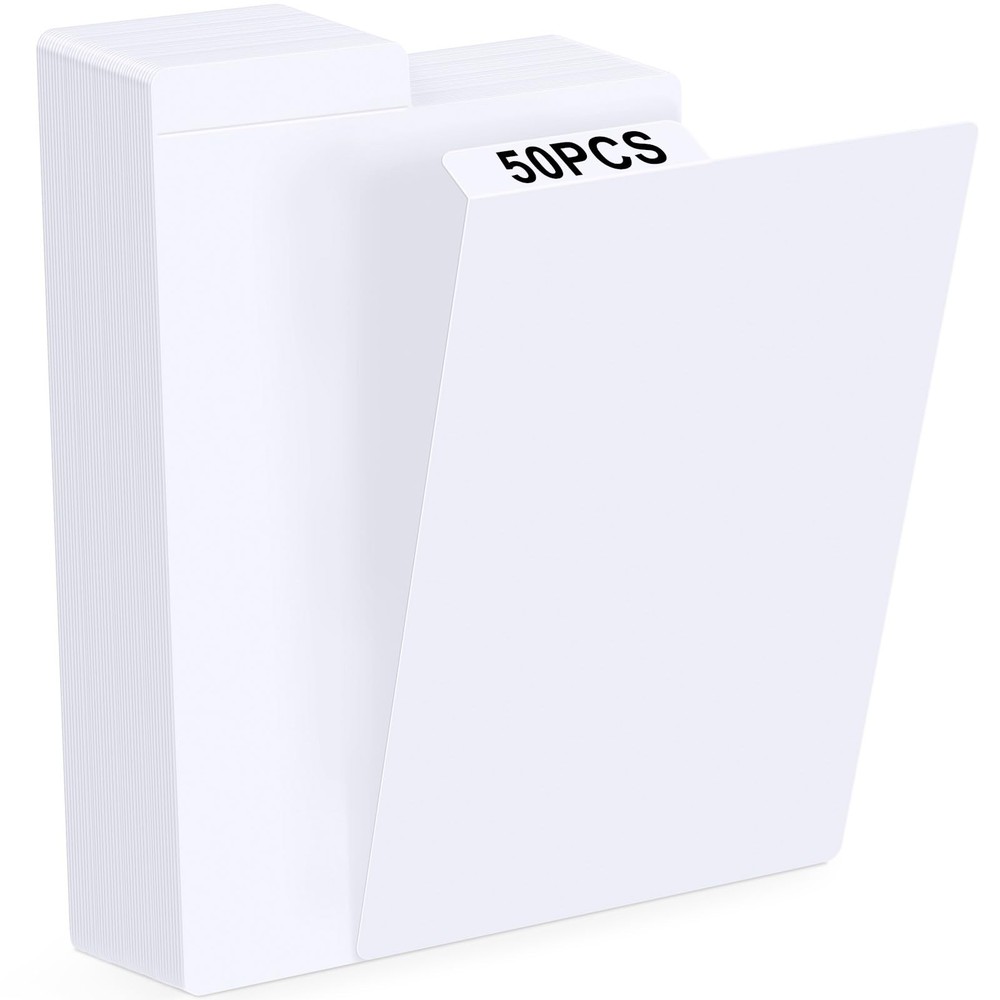 Cardboard Comic Book Dividers W/ Tabs For Comic Book Storage Box 50PC