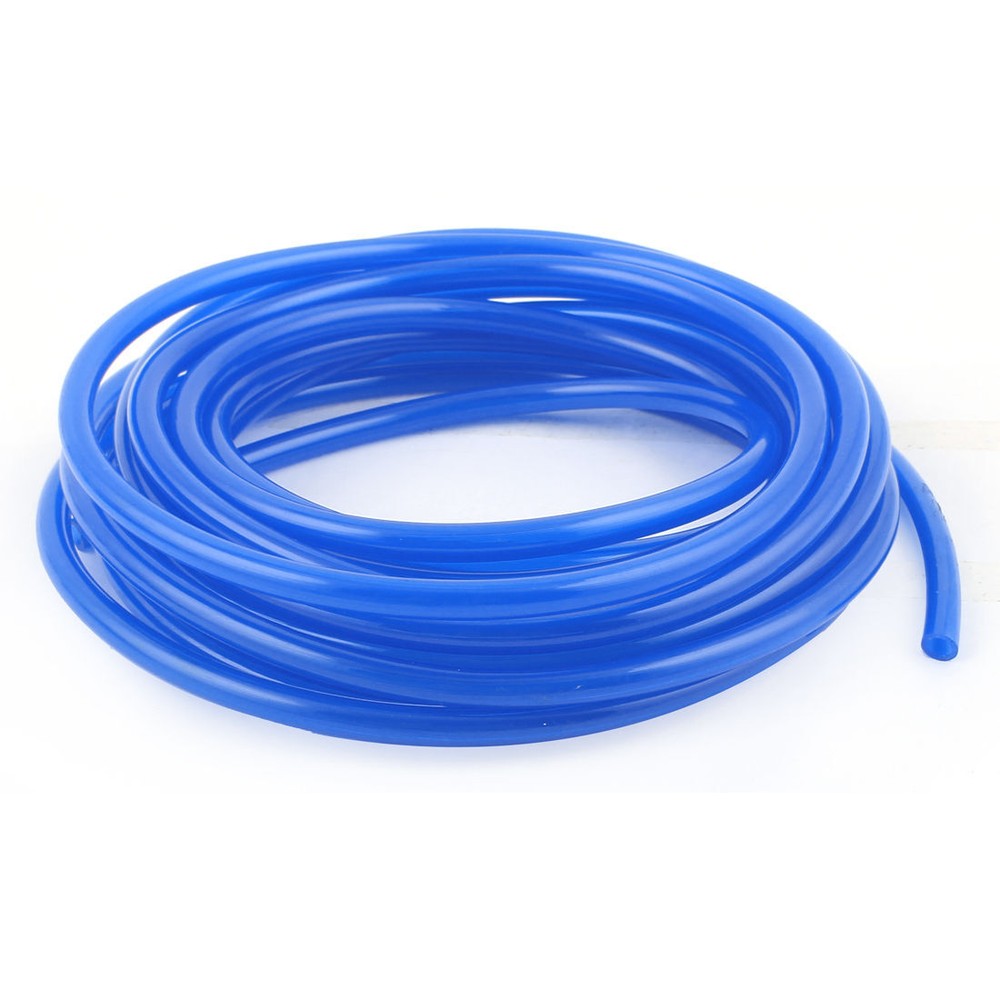 4M 6mmx4mm Fuel Gas Air Polyurethane PU Tubing Hose Pipe Blue 13Ft Length