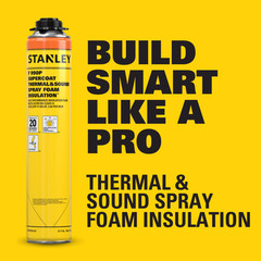 Stanley F990P SuperCoat Class A Fire Foam Closed Cell, 27.1oz 18 Pack – Gun Set