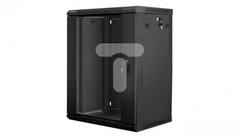Szafka serwerowa wisząca 19” 15U 600×450 czarna LANBERG /do zmontowan