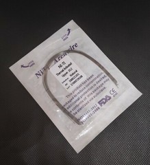 Dental Orthodontic Thermal Activated Niti Wires Round Arch Wires Natural Form