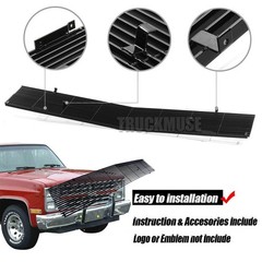 1981-1987 Chevy GMC C/K Suburban Blazer Jimmy Polished Aluminum Billet Grille