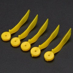 100* Dental Perforated Interdental Wedge with Hole Wave Shape Arc Concave Wedges