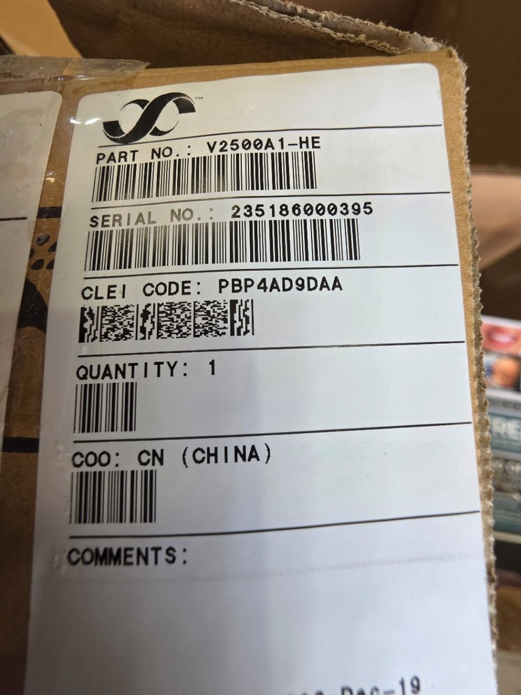 Eltek V2500A1-HE PBP4AD9DAA Rectifier NEW!