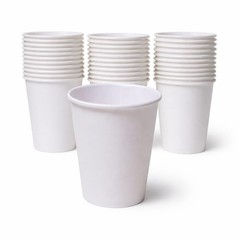 Sierra 8oz Paper Hot Cups, 1000 Count Disposable Coffee Cups, 20 Packs of 50