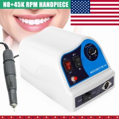 Dental Lab Polishing Handpiece 45K RPM Electric Micromotor N8 Polisher USA