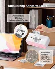 500/1000pcs 4×6 Direct Thermal Shipping Label Compatible with PHOMEMO/MUNBYN Lot