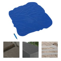 Slate Stone Texture Cement Stamping Concrete Cement Stamps Mats 36 Inch 36 Inch
