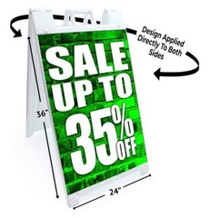 Sale Up To 35% Off Signicade 24×36 A Frame Sidewalk Sign Double Sided