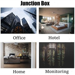 IP68 Outdoor Junction Box Waterproof Electrical Wire Cable Connector,M16 for …