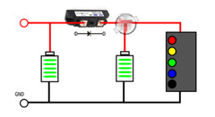 MD25A/55A/70A/90A/100A/110A/160A/200A/250A/300A 1600V Anti-Reverse Diode Module