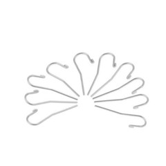 40pcs/Pack Dental Lip Hook for Root Canal Measuring Lip Mouth Hook Apex Locator