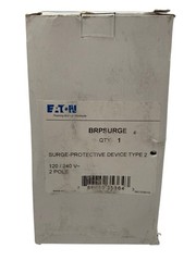 Eaton BRPSURGE Surge Protection Device – Type 2 – 120/240 VAC – 2 Pole – NEW