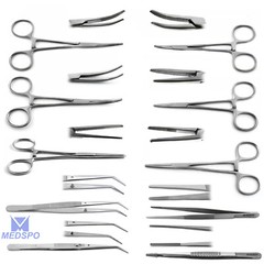 Hemostatic Locking Forceps Small Animal Dental Nursing Cotton & Dressing Tweezer