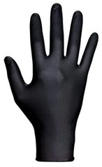 Raven SAS66518 SAS Safety Powder Free Examination Black Nitrile Gloves – 7 Mi…