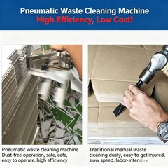 Pneumatic Waste Stripper, 2500 RPM Cardboard Box Stripping Machine