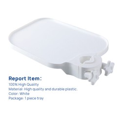 Dental Universal Utility Tray Plastic Post Mounted Tray Table Unit Chair Supply