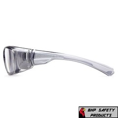 PYRAMEX EMERGE GRAY 1.5 CLEAR FULL MAGNIFYING LENS READER SAFETY GLASSES Z87+