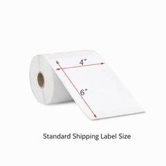 40 Rolls 4×6 Direct Thermal Shipping Labels – 250 per roll – 10000 labels