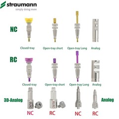 Straumann Implant Healing Abutments/Transfer Impression Tray Lab Analog Fits ITI