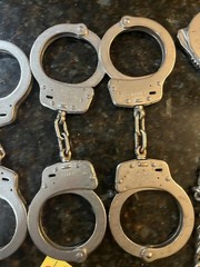 Smith & Wesson Hand & Ankle Cuffs Lot Of 7 Read