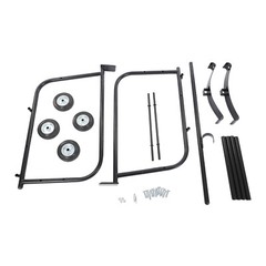 TFCFL 55 Gallon Drum Cradle, Movable Drum Cradle Drum Stand 600-pound Capacity,