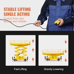 4 Quart Single Acting Hydraulic Dump Trailer Power Unit Lift Remote Remote