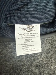 DRAGON FIRE RESCUE-BPP Extrication Gloves, Blue, Medium