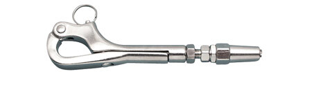 STAINLESS PELICAN HOOK QUICK ATTACH 5/16″X3/16″ WIRE 316 SS