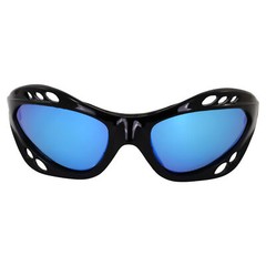 3 Pairs Birdz Seahawk Polarized Sunglasses Black w/ Red Pink Green Mirror Lens
