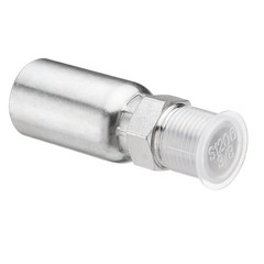 12Pack 3/8″ I.D. Hose x 3/8″ NPTF Male Hydraulic Hose End Swivel Crimp Fitting