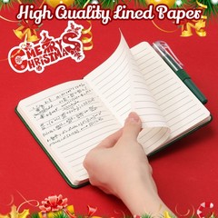 25 Sets Small Notebook with Pen Bulk 5.6” x 3.7” Mini Notebooks and Pens Le…
