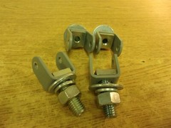 Rear Shock Bracket Top Mount w/ Nut, Lot of 4 *FREE SHIPPING*