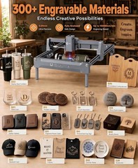 K15 Pro Laser Engraver 10W-Laser Engraving Machine for Coated Metal Wood Acrylic