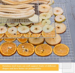Baderke 13 x 12 Inches Dehydrator Trays fits CP267-FD – 4 Trays for Drying Fruit