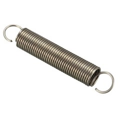 5 PCS Extension Spring Assortment 0.039×0.39×2.36 Inch Stainless Steel