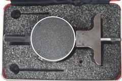 L.S. Starrett Dial Depth Gage Indicator No 644 w/ Original Box – Meter Only