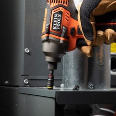 Klein Tools 32931 3-in-1 Impact Rated Flip Socket Set