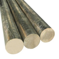 Length 300mm Solid Tin Bronze Round Rods Ø 10/12/15/18/20/25mm Bronze Alloy Bars