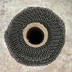 26-inch Stainless Steel Balanced Weave 0.25-inch Wire Mesh Belt 10L