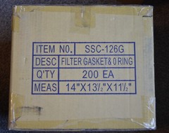 200 pack Strainer Riello Mectron Series with O-Ring and Gasket 3005719 SSC126G
