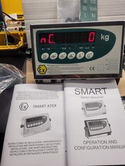 Utilcell SMART EX ATEX CE approved Hazardous scale indicator