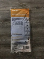 4 -Packs of 10 Ambitex SM Nitrile Powder Free Exam Gloves (40 pair of gloves) .