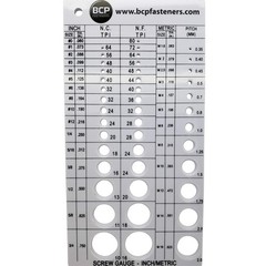 Precision Screw Thread Gauge for Metric & SAE Fasteners