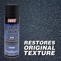 LAUCO Texture Coating Black 13 oz Aerosol Spray, Professional Automotive Trim
