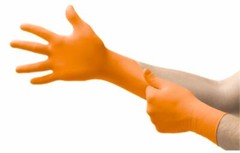 MicroFlex N48 Blaze Powder Free Nitrile Exam Gloves Case of 1000