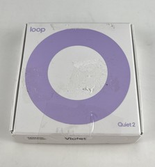 Loop Quiet 2 Ear Plugs Violet Noise-Reducing Earplugs NRR 14dB SNR 24dB