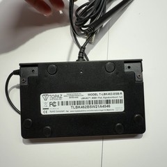 Topaz SignatureGem T-LBK462-BSB-R 1×5 USB Virtual Serial Signature Pad LCD