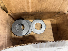 1-1/2″ (1.5″) Flat Washer, Lot of 6. 3.5″OD x 1.65″ID x 0.193″ thick